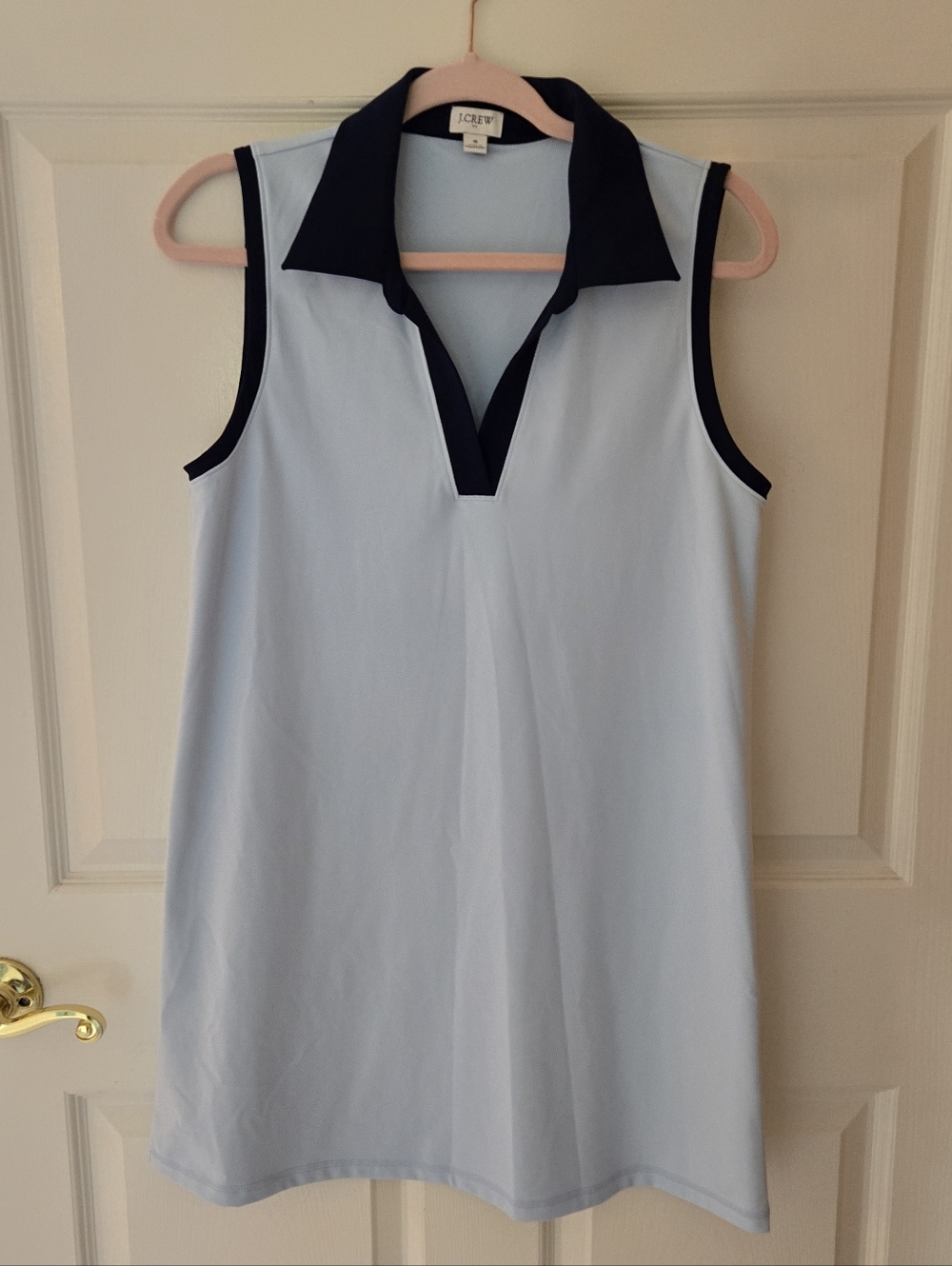 J Crew Sleeveless Polo Style Athletic Dress